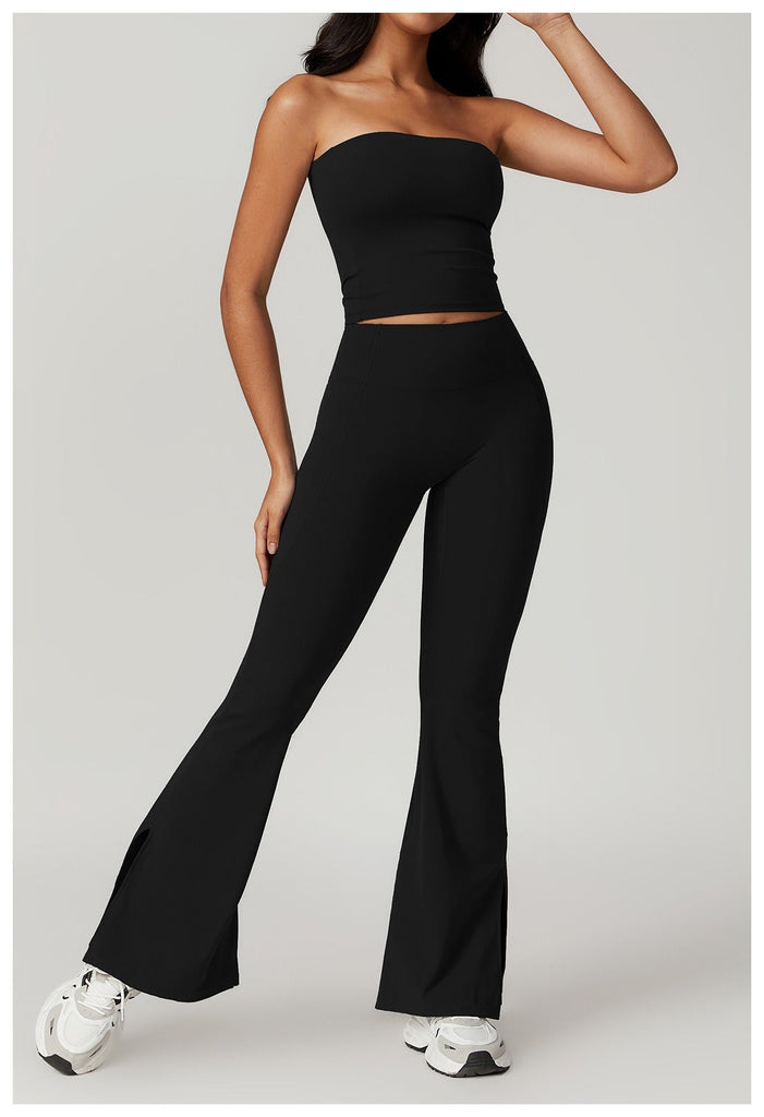 Kelly Tube Top & Flared Set