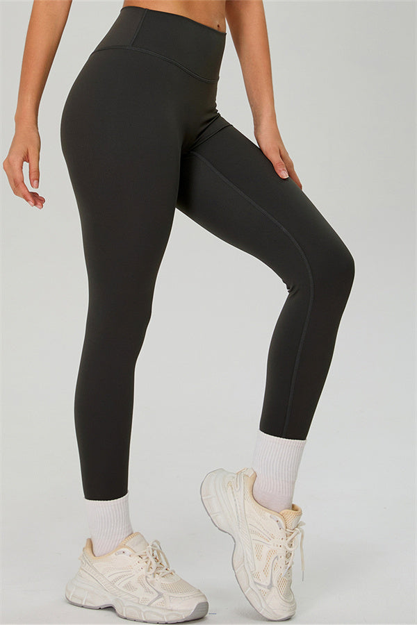The Solid Halter Tank Top Leggings 2-Piece Set