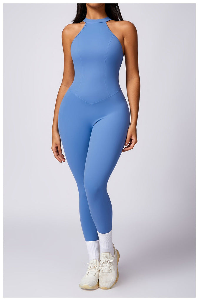 Christine Sculpt Backless Jumpsuit