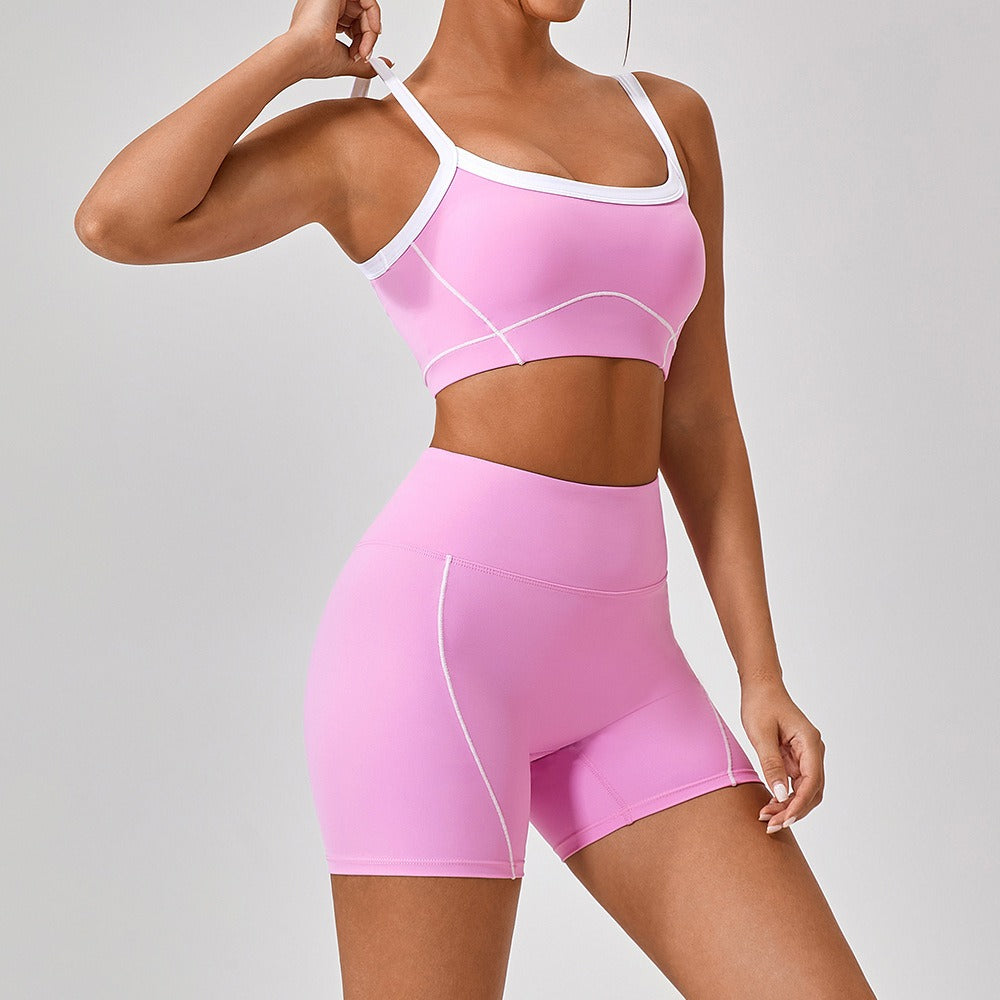 Celeste Panel Crop Bra Top