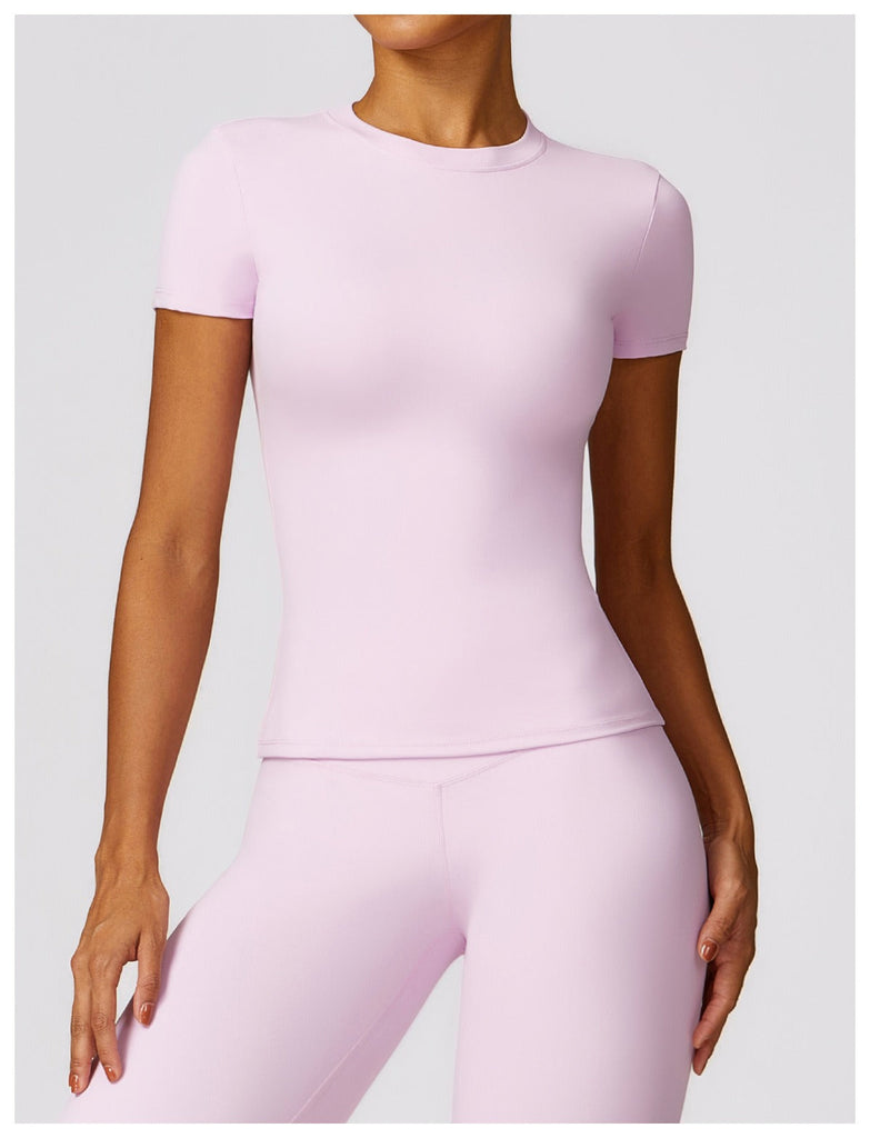 Stephanie T Sleeve Top Bubblegum