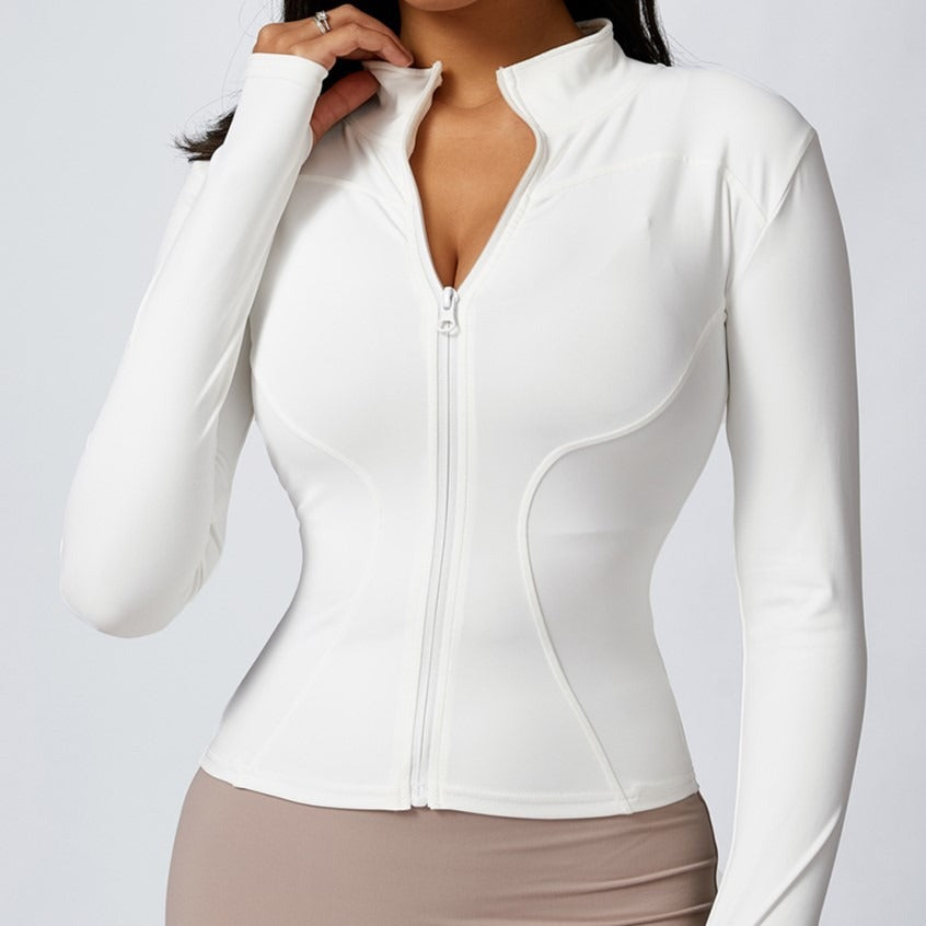 Savannah Zip Longsleeve Top