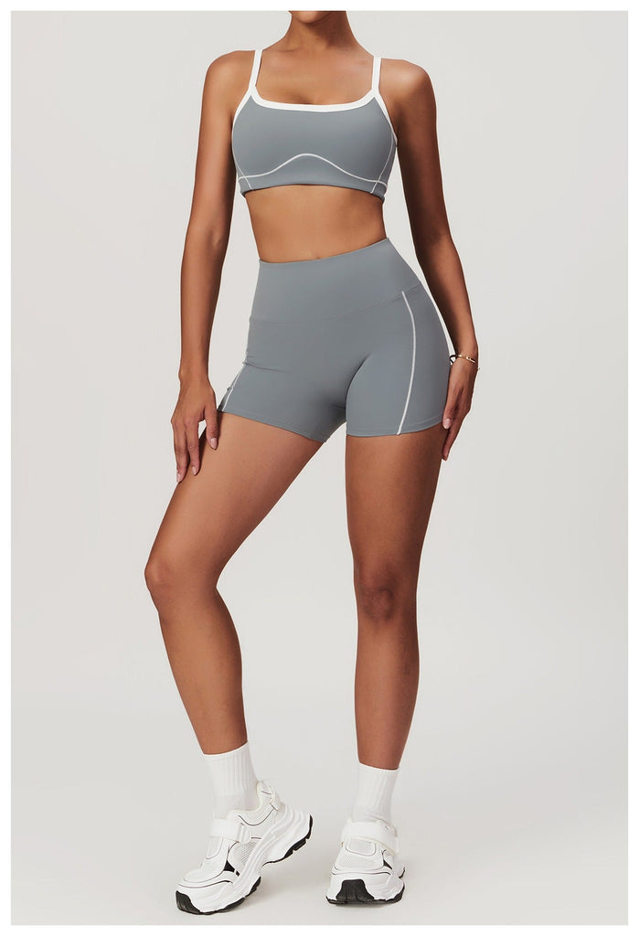 Celeste Panel Crop Bra Top