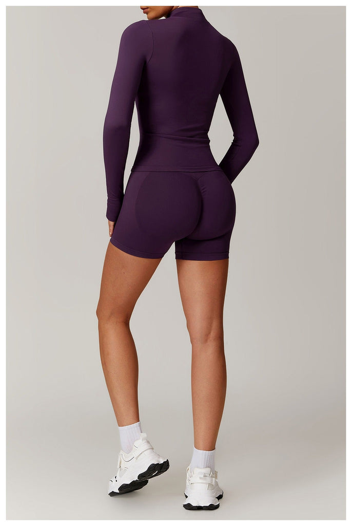 Piper Longsleeve Zip Top & Shorts Set