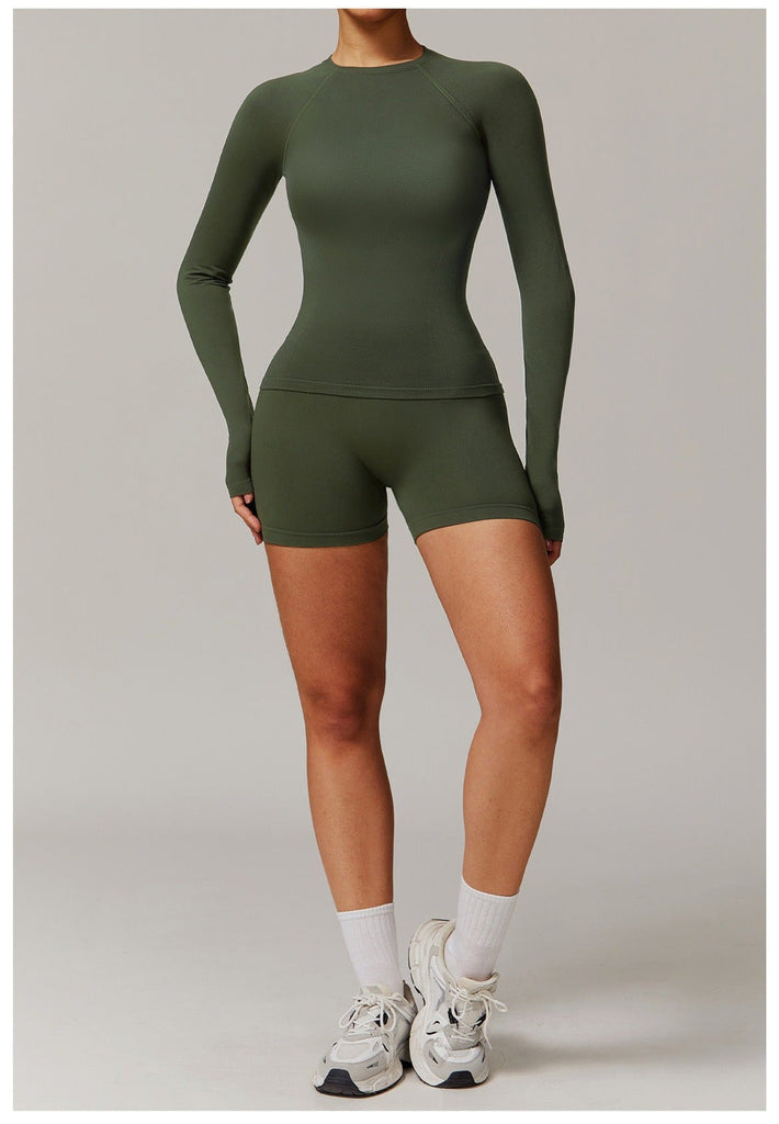 Piper Longsleeve Top & Shorts Set