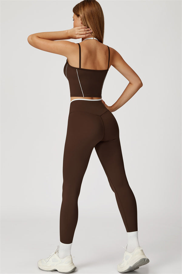 The Radiant Crop Top Leggings 2-Piece Set