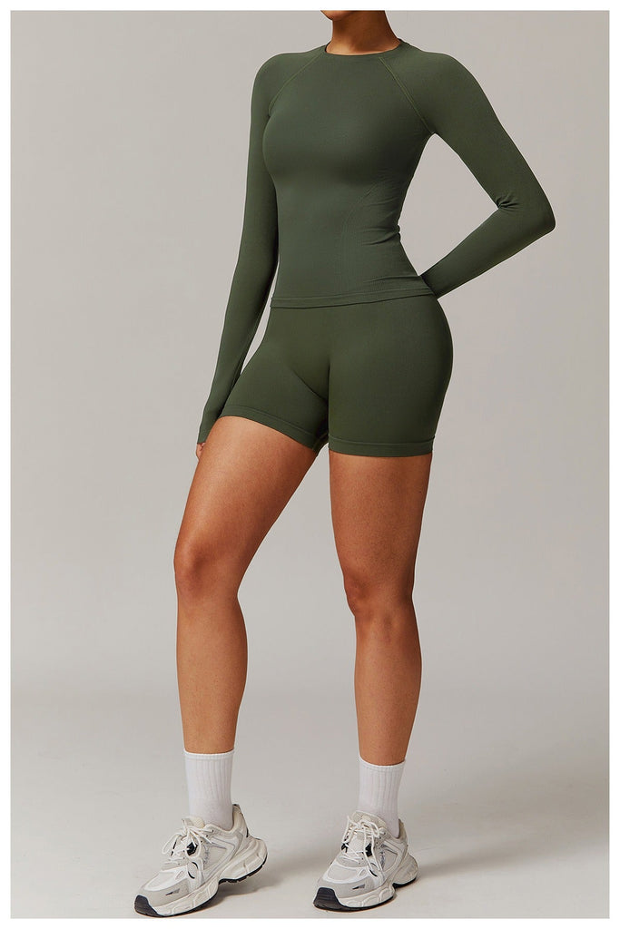 Piper Longsleeve Top & Shorts Set