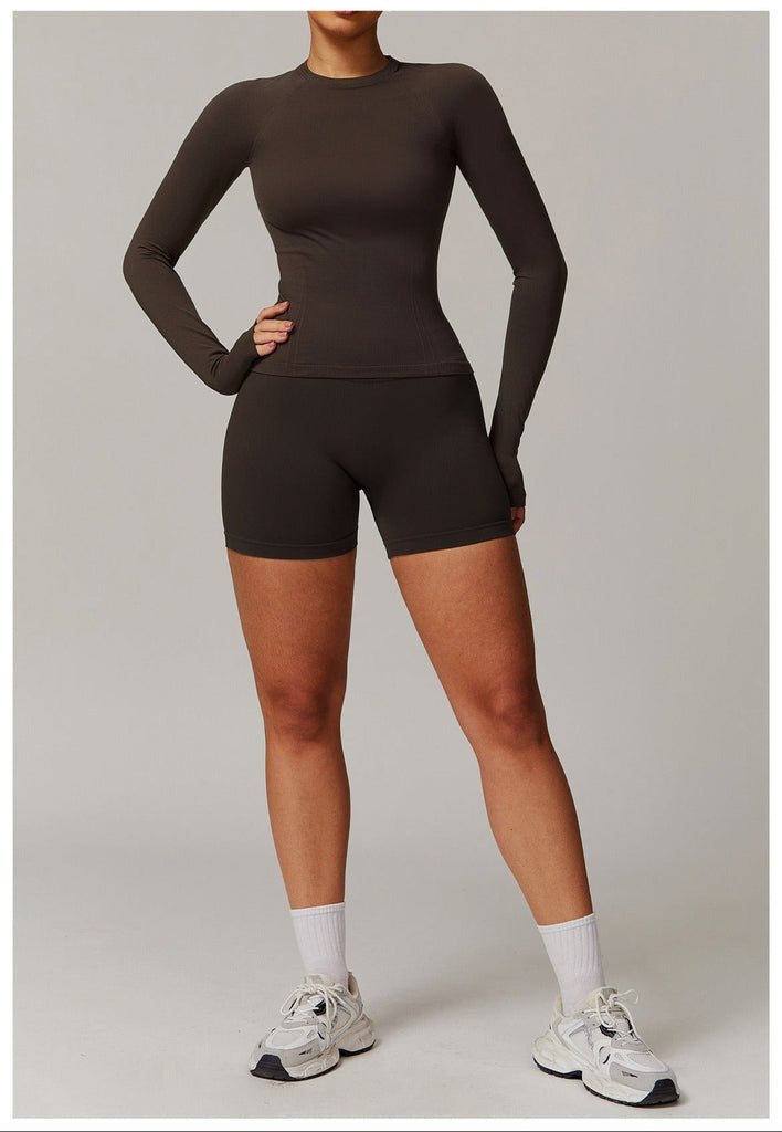 Piper Longsleeve Top & Shorts Set