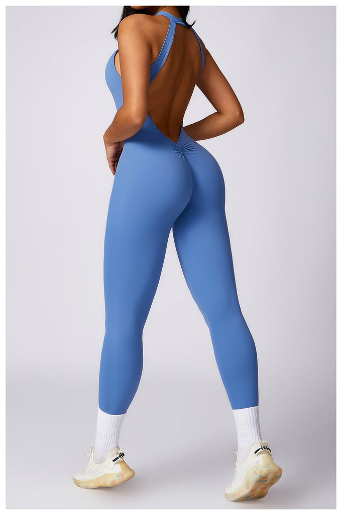 Christine Sculpt Backless Jumpsuit