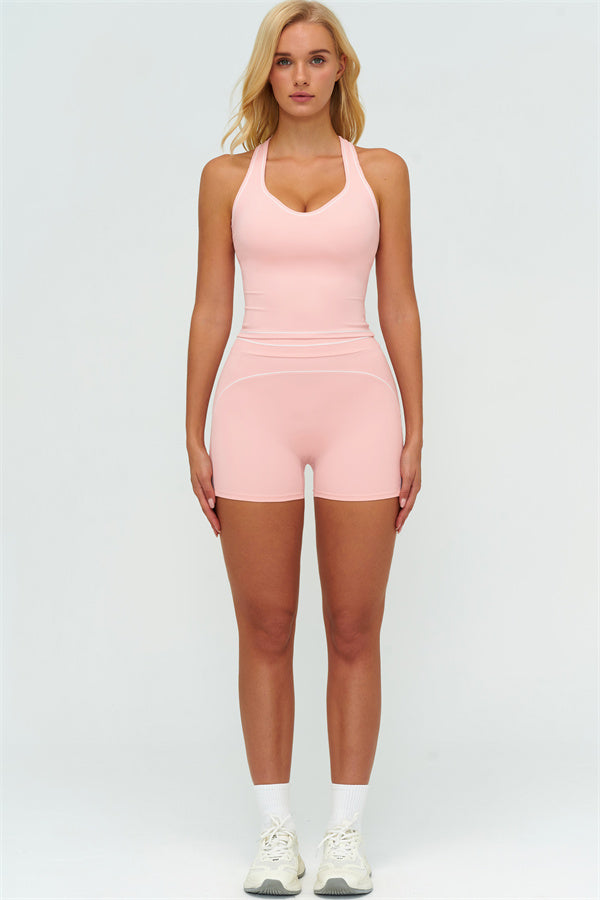 The Amara Crop Top Shorts 2-Piece Set