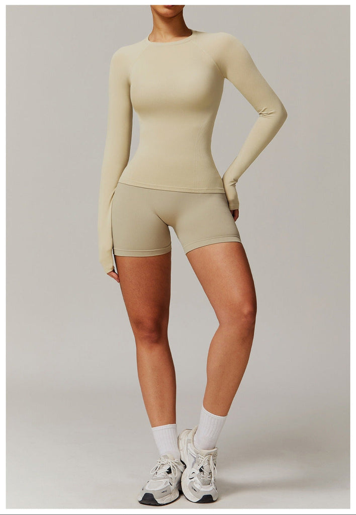 Piper Longsleeve Top & Shorts Set