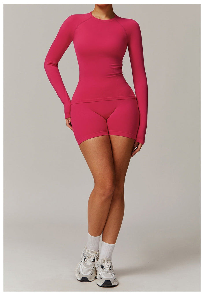 Piper Longsleeve Top & Shorts Set