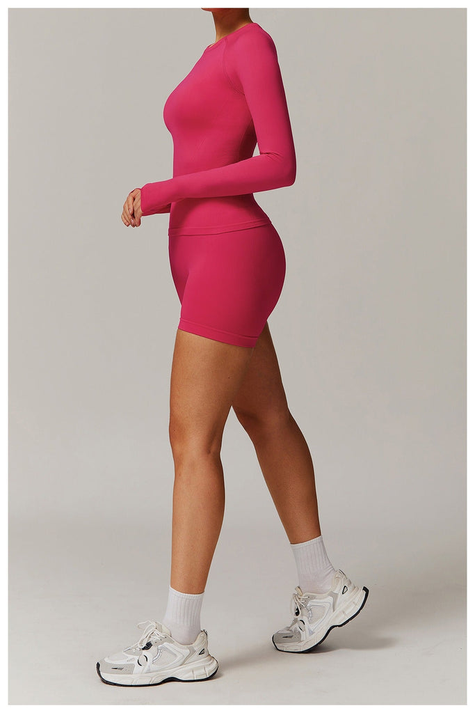 Piper Longsleeve Top & Shorts Set