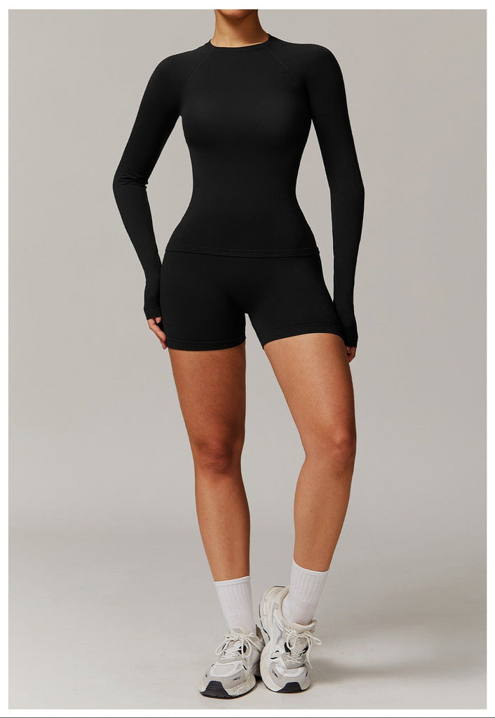 Piper Longsleeve Top & Shorts Set
