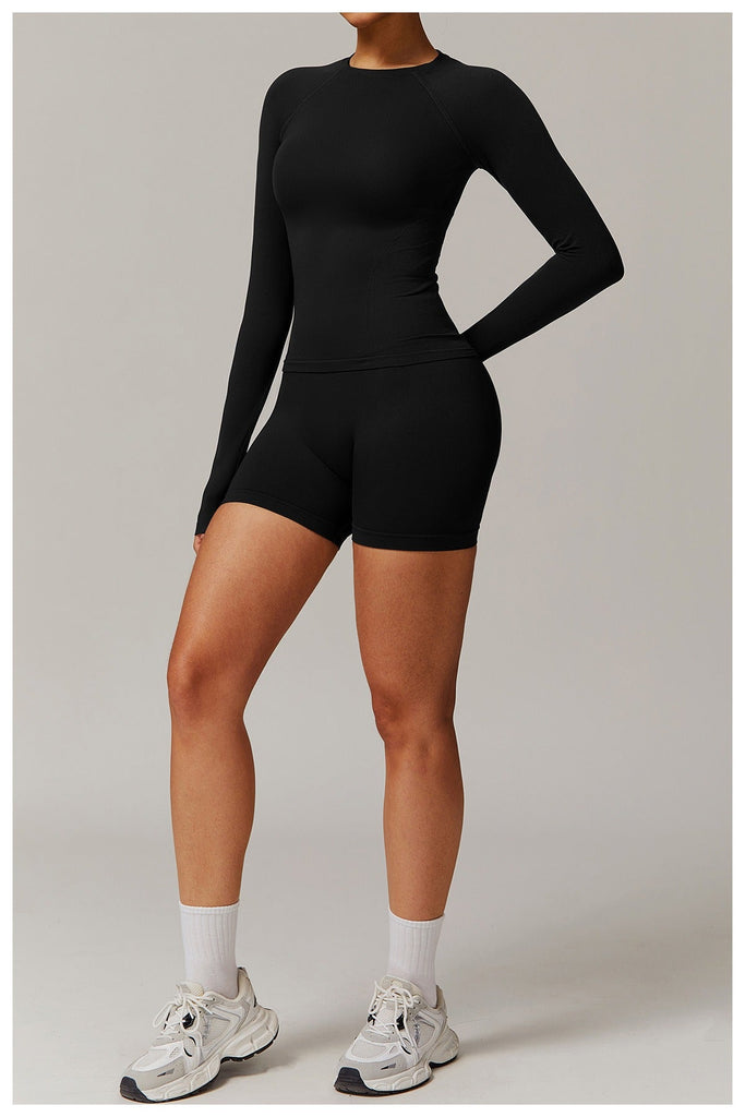 Piper Longsleeve Top & Shorts Set