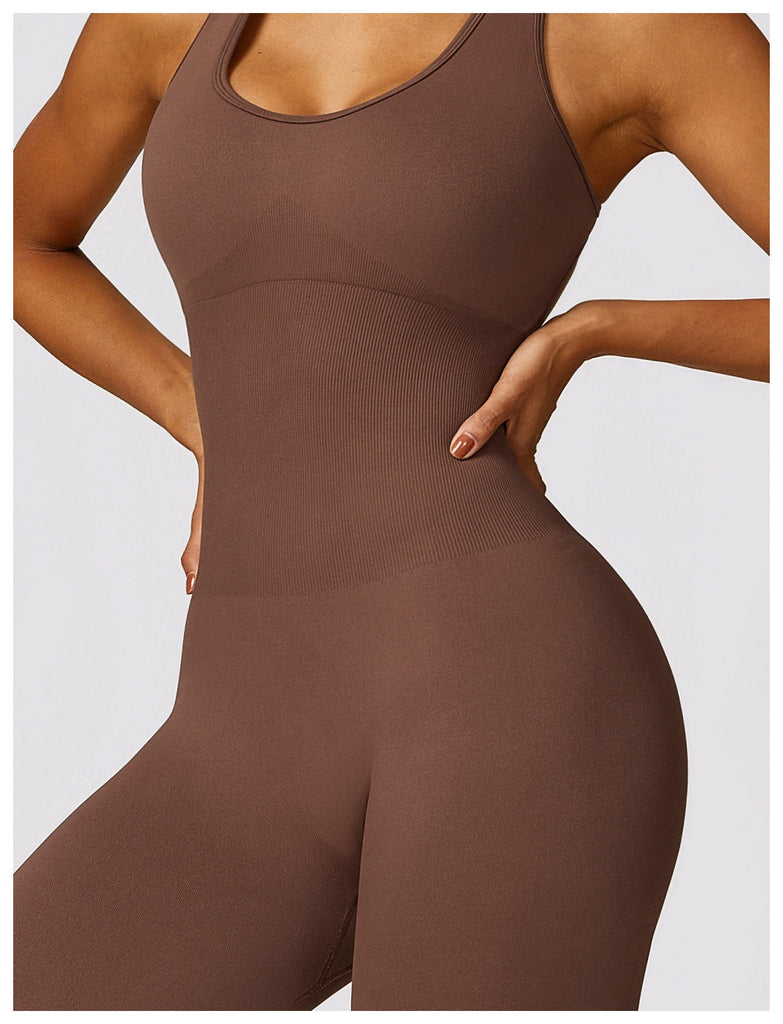 Mila Backless Racer Jumpsuit