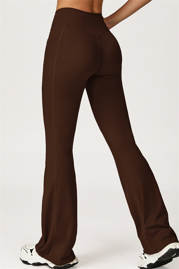 The Glacier Crop Tank Flared Leggings 2-Piece Set