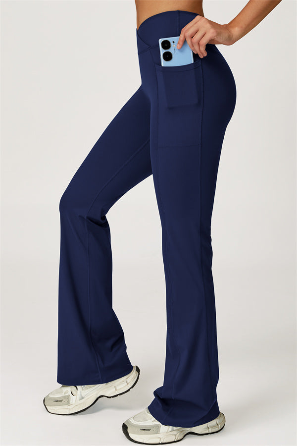 The Glacier Sports Bra Flared Leggings 2-Piece Set