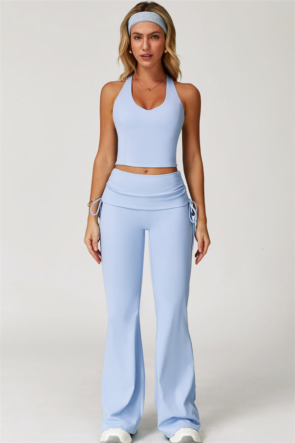 Alani V Top & Flared Folded Set
