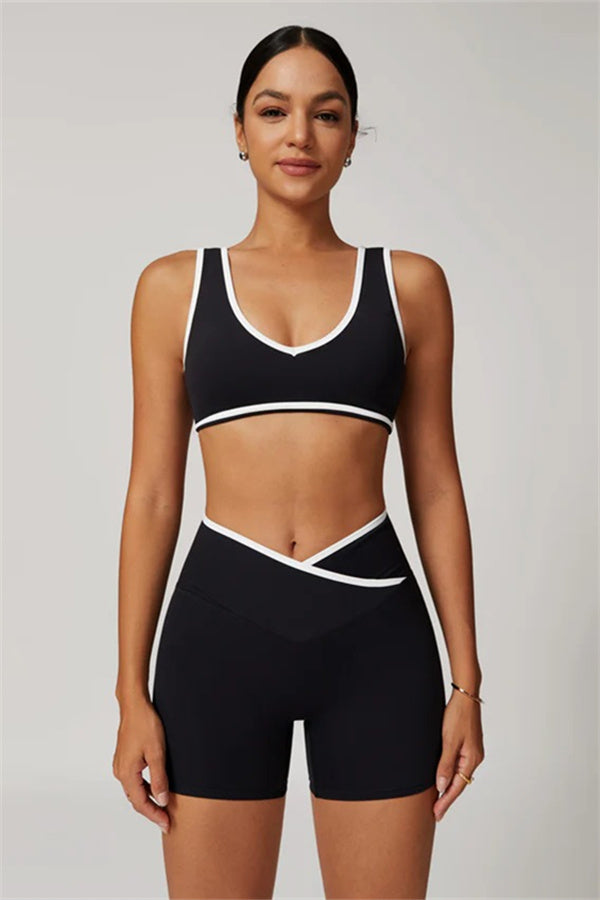 The Stamina Sports Bra Shorts 2-Piece Set