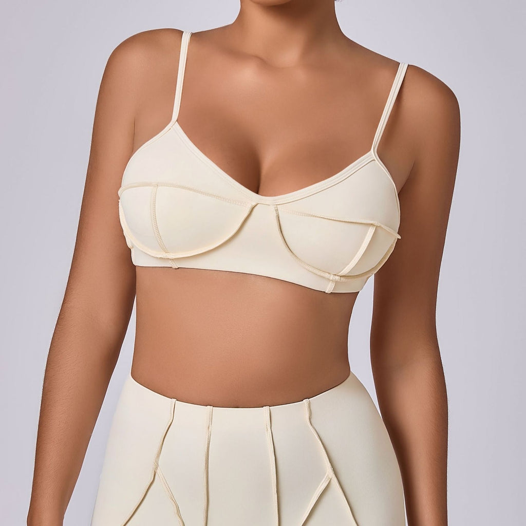 Lucky Label Iconic Bra Top Ivory