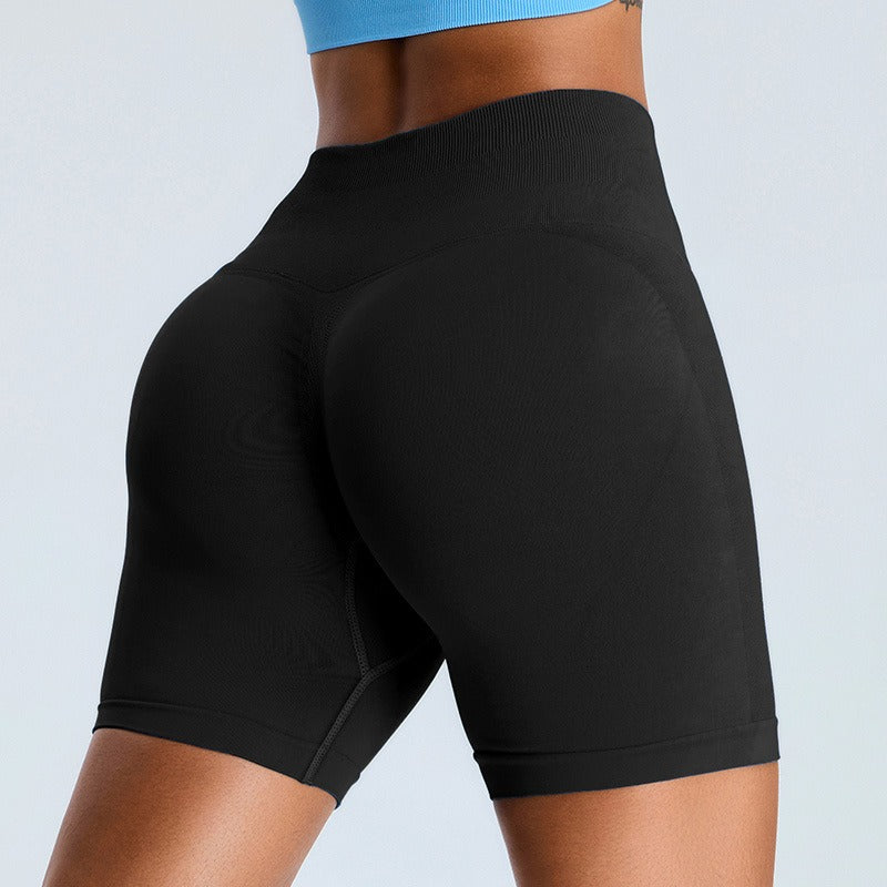 Tia Seamless Shorts Black
