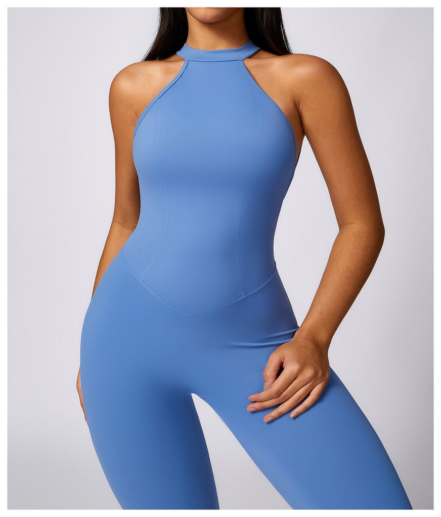 Christine Sculpt Backless Jumpsuit