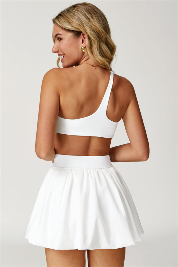 The Blooming Sports Bra Tennis Skirt 2-Piece Set