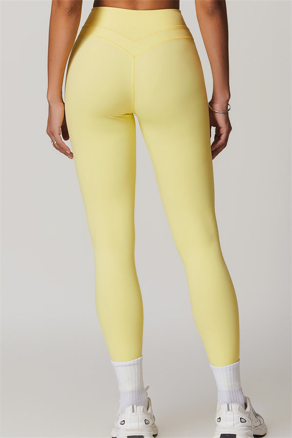 The Enigma Leggings Yellow Tan