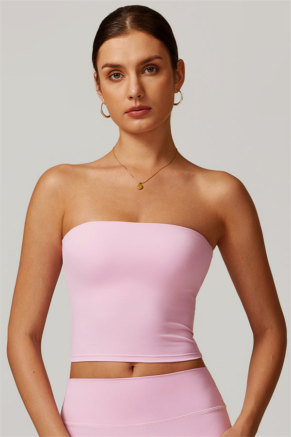 Flow Motion Tube Top Pink