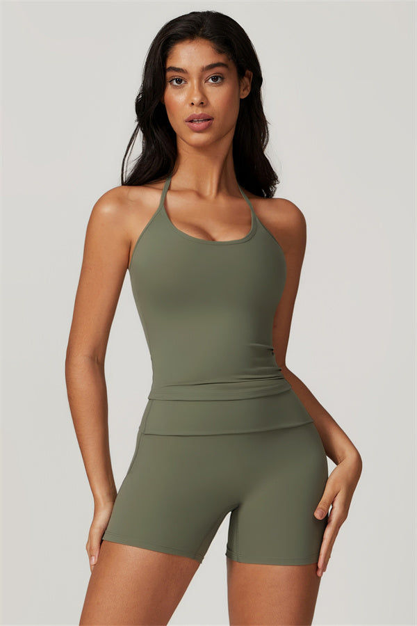 The Refresh Halter Crop Top