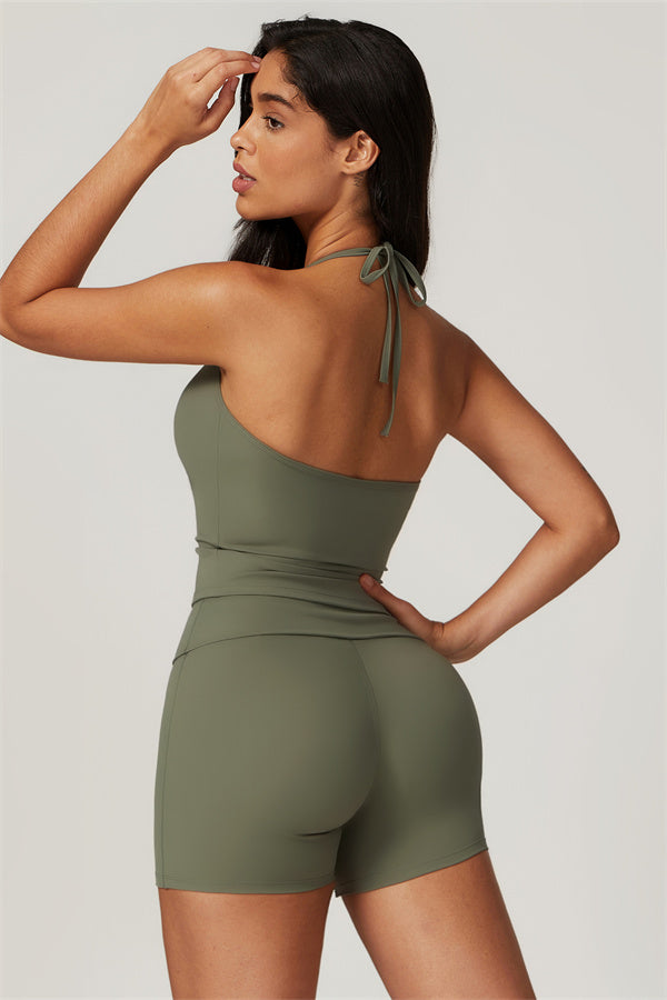 The Refresh Halter Crop Top
