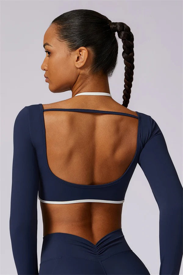 The Flex Fusion Crop Top Rhino