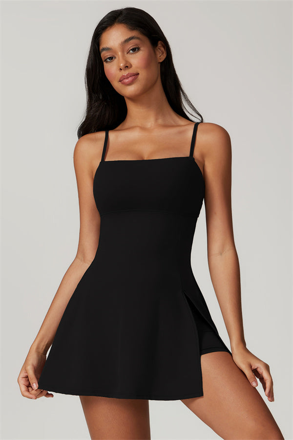 Flex Swift Tennis Dress Black