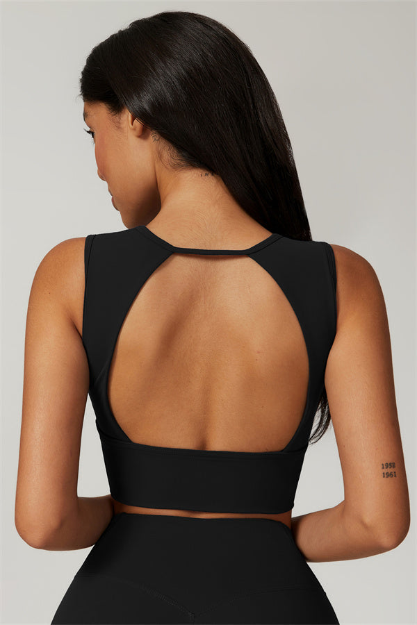 Flow Motion Sports Bra Black