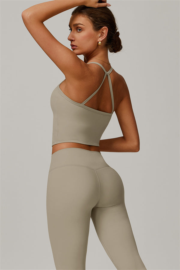 The Isabella Crop Top Leggings 2-Piece Set Nobel