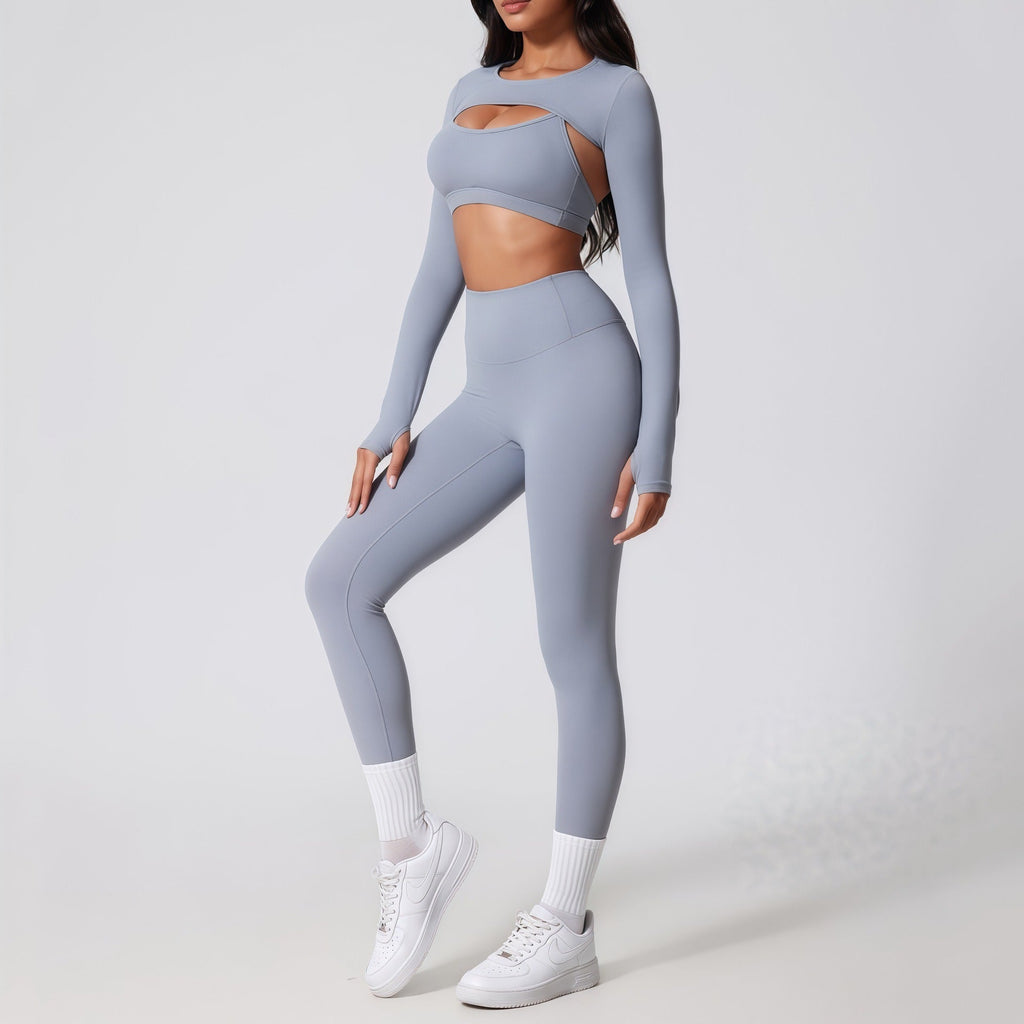 Thea 3 Pcs. Top & Leggings Set