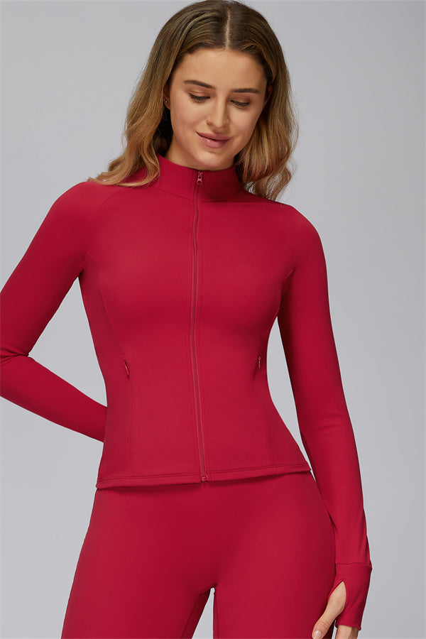 The FlexCore Pure Zip Jacket Flared Leggings 2-Piece Set