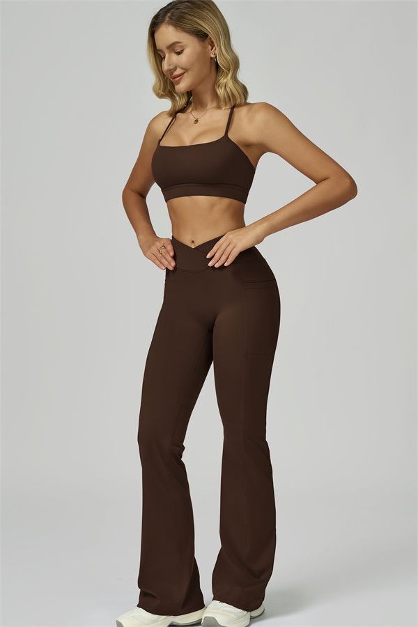 The Flourish Flared Leggings