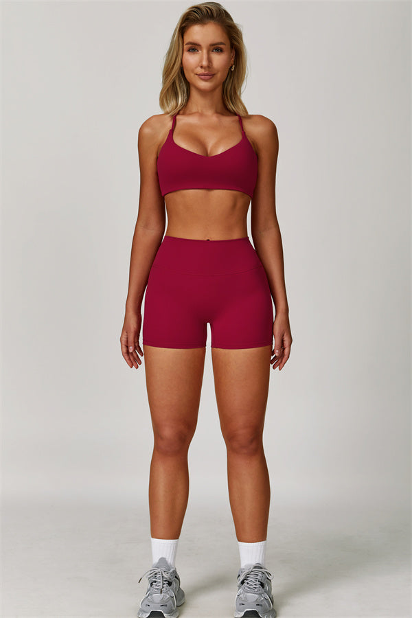 The Refresh Sports Bra Shorts 2-Piece Set