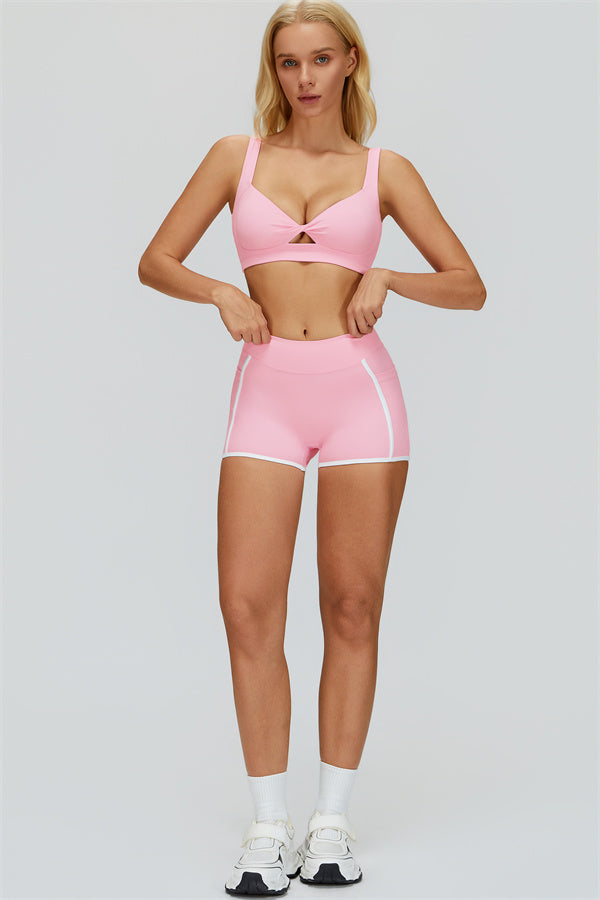 The Whisper Sports Bra Shorts 2-Piece Set