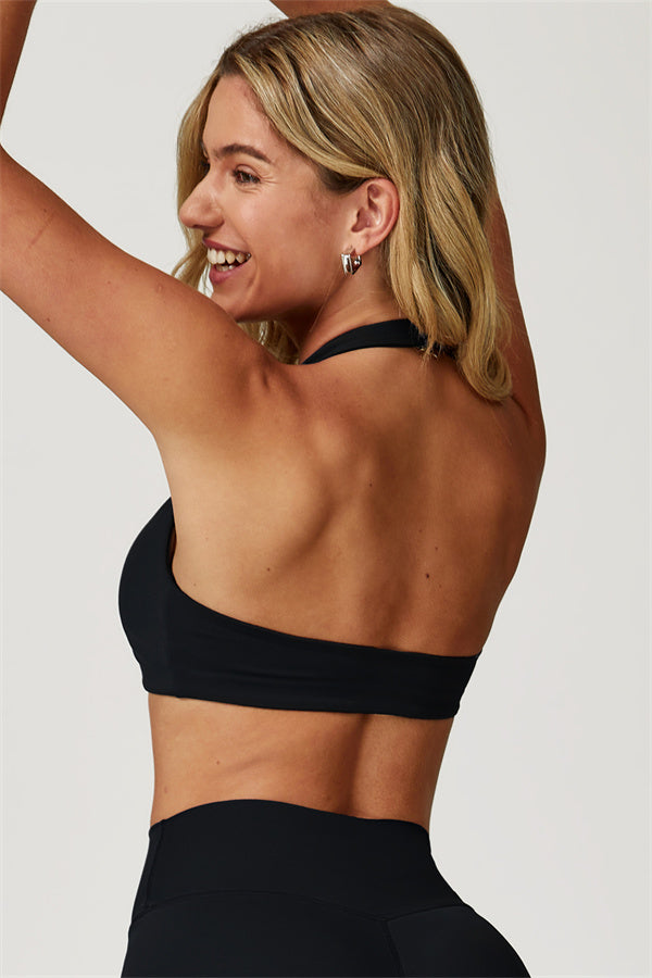 The Boost Halter Sports Bra