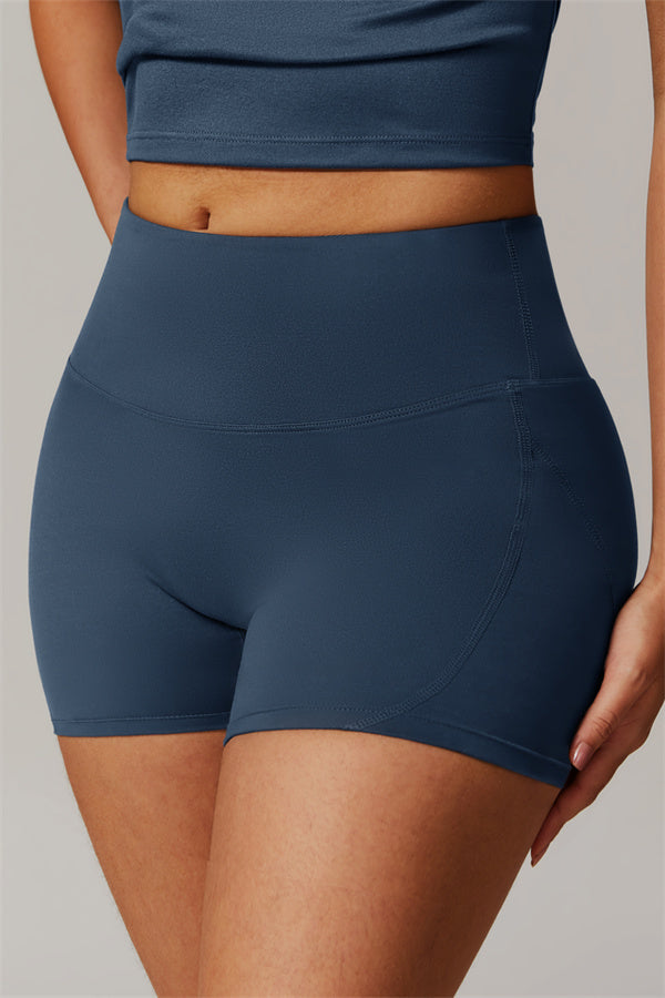 The Luxe One-Shoulder Crop Top Shorts 2-Piece Set