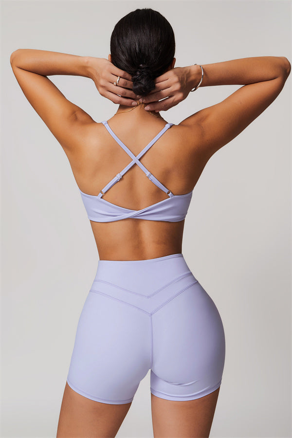 The Enigma Sports Bra Shorts 2-Piece Set