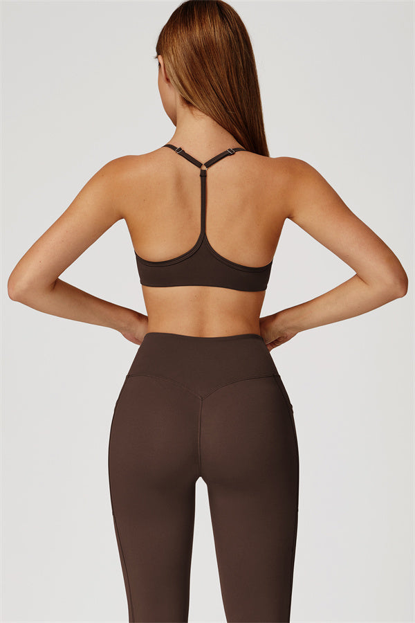 The Propel Sports Bra Leggings 2-Piece Set Bistre