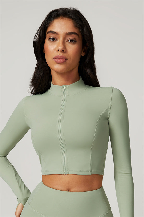 The Eloise Longsleeve Zip Jacket Spring