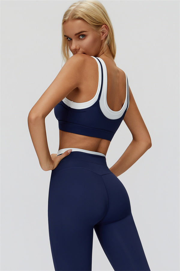 The Canyon Sports Bra Leggings 2-Piece Set Cobalt
