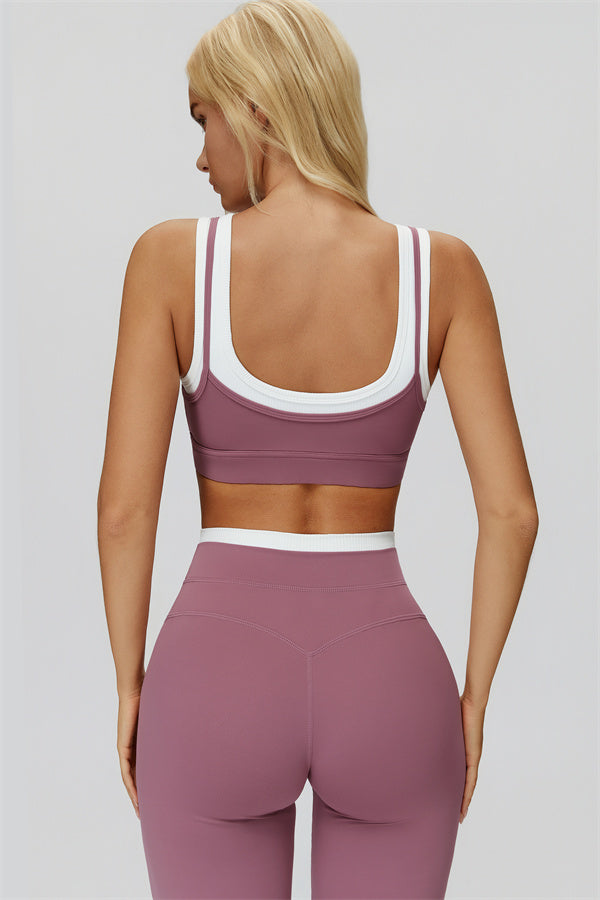 The Canyon Sports Bra Leggings 2-Piece Set Wisteria