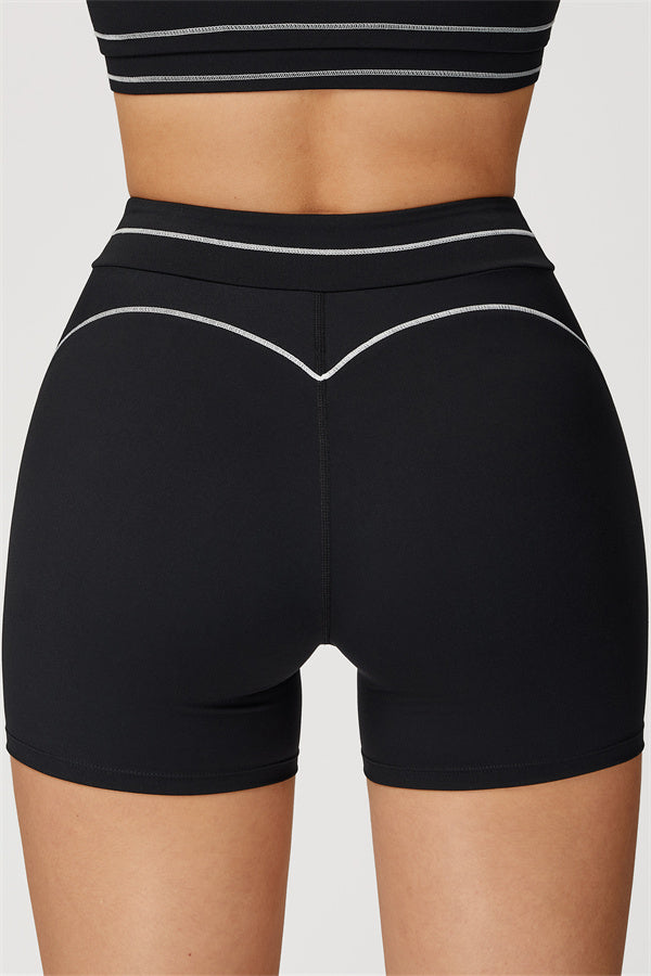 The Amara Long Sleeve T-shirt Shorts 2-Piece Set