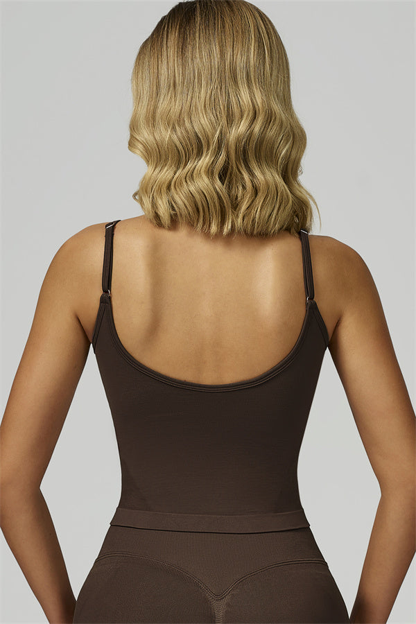 The Prime Crop Top Bistre